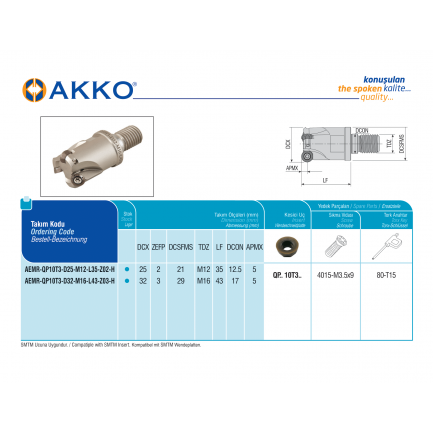 AEMR-QP10T3-D32-M16-L43-Z03-H