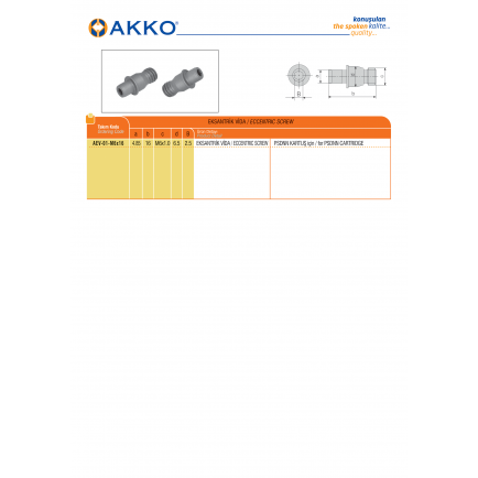 AEV-01-M6X16