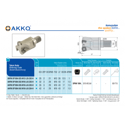 AHFM-SP1004-D42-M16-L43-Z04-H
