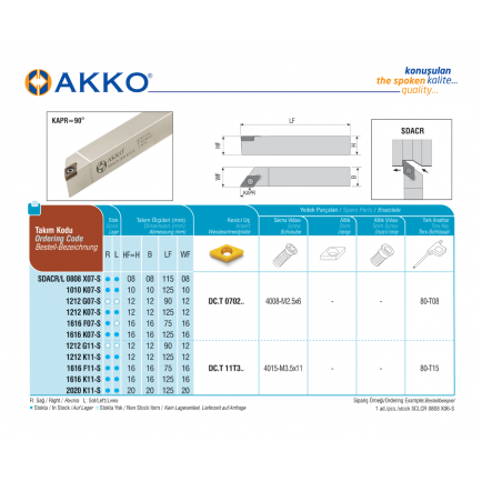 SDACL 1616 K11-S