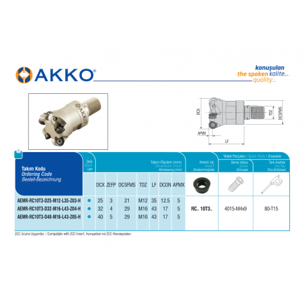 AEMR-RC10T3-D32-M16-L43-Z04-H