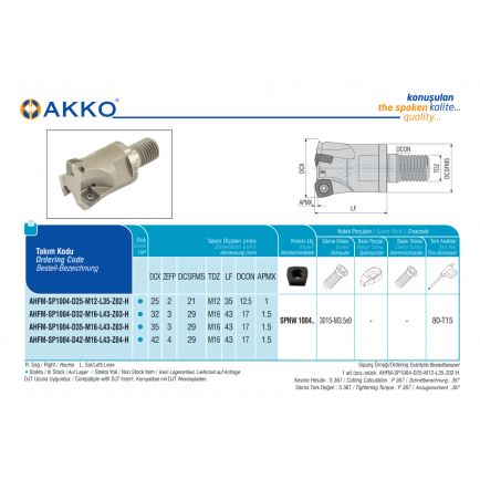 AHFM-SP1004-D35-M16-L43-Z03-H