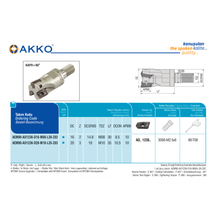 AEM90-AO1236-D16-M08-L30-Z02